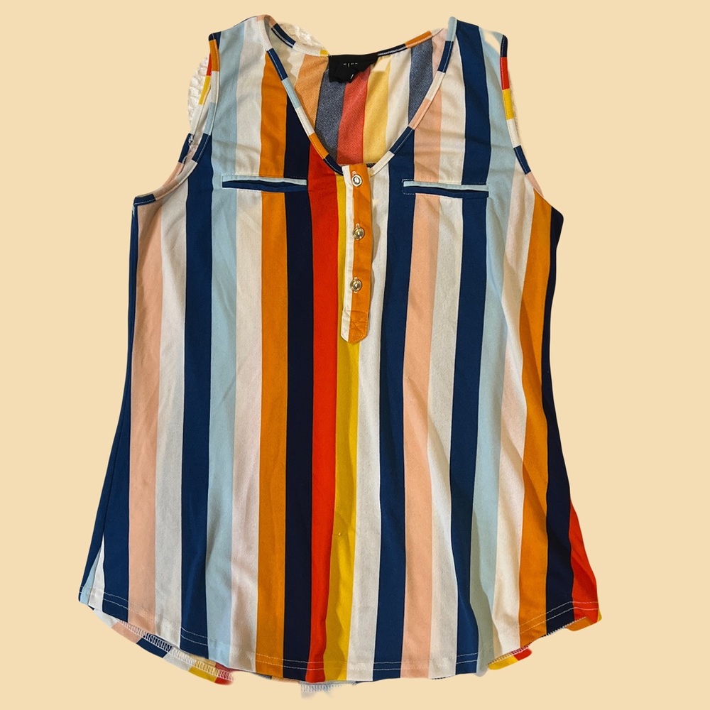 Sleeveless blouse